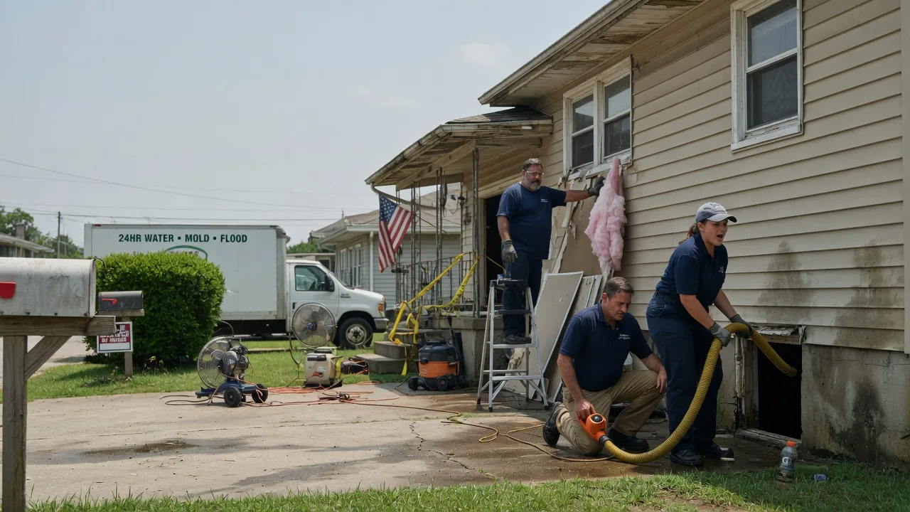 Water Damage Repair in Linwood, MA near me
